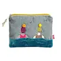 Wild Swimmers  Embroidered  Velvet  Purse 232