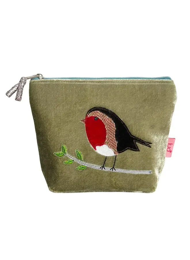 Copy of Squirrel and Moon Embroidered Velvet Purse 33