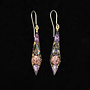 Copy of Amber Icicle Drop Earrings 699
