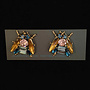 Copy of Bee with Turquoise Wings Stud Earrings 674