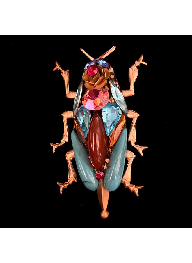 Copy of Beetle  Large Brooch 715
