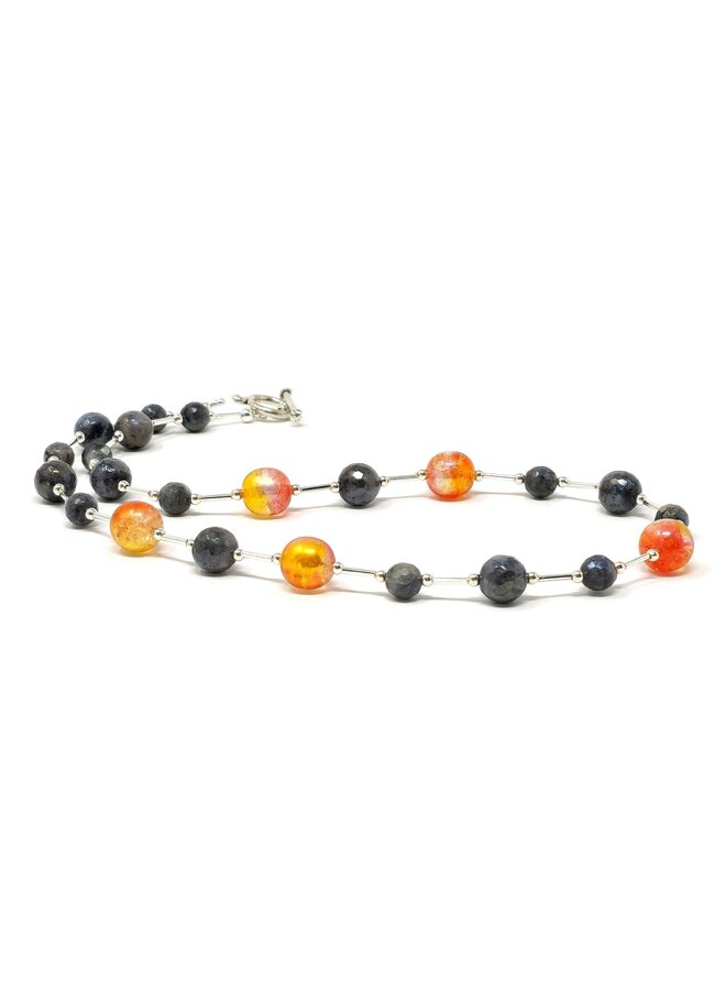 Collier Sorbet 5 Pierres Précieuses 161