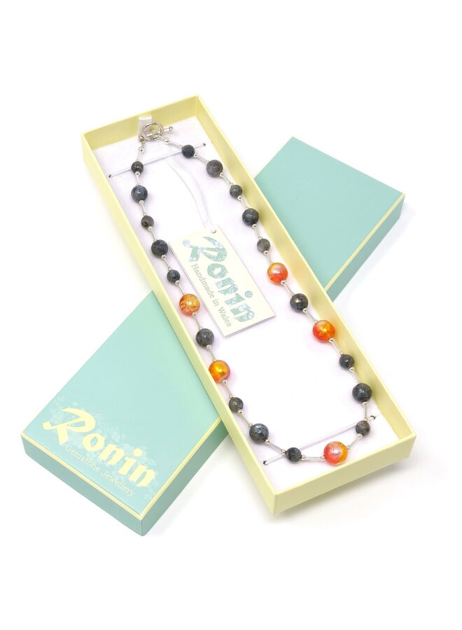 Collier Sorbet 5 Pierres Précieuses 161