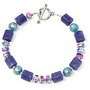 Pulsera mediana Wish B1 con piedras preciosas 168