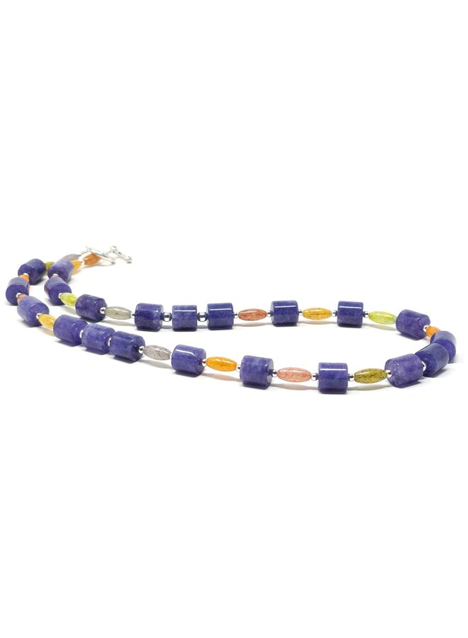 Collar con 2 piedras preciosas Wish 164