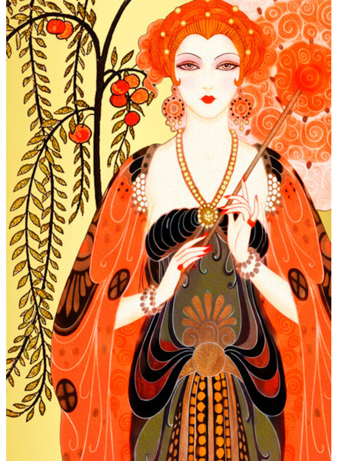 The Orange Tree Gold Foil card