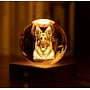 German Shepherd Dog Amber Crystal Light