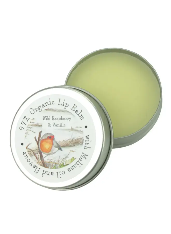 Lippenbalsam mit wilder Himbeere und Vanille