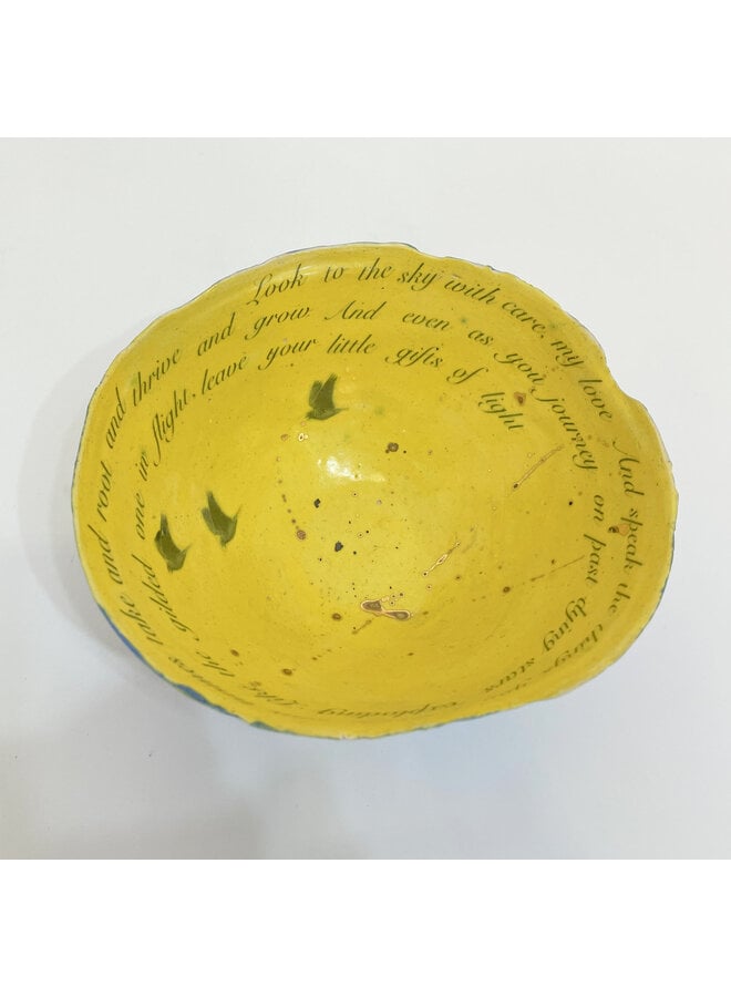 Look to the sky with care .... bowl