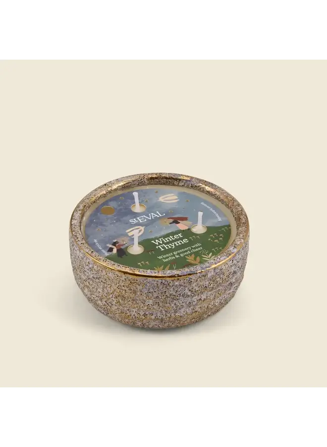 Christmas Alchemy Winter Time Ceramic Candle 014