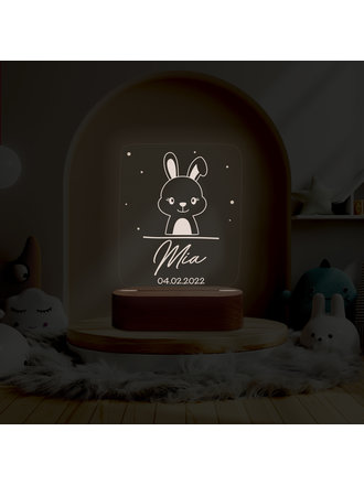Nachtlicht für Kinder - Hase