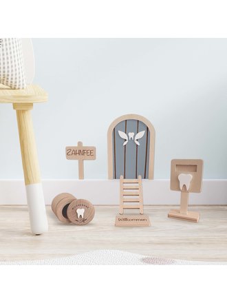 Tür Set Zahnfee - Blau Tür Set Zahnfee - Blau