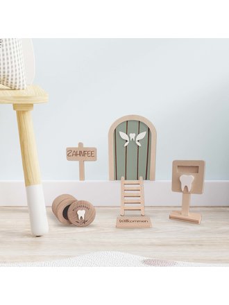 Tür Set Zahnfee - Grün Tür Set Zahnfee - Grün