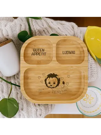 Babyteller mit Saugnapf - Löwe Babyteller mit Saugnapf - Löwe