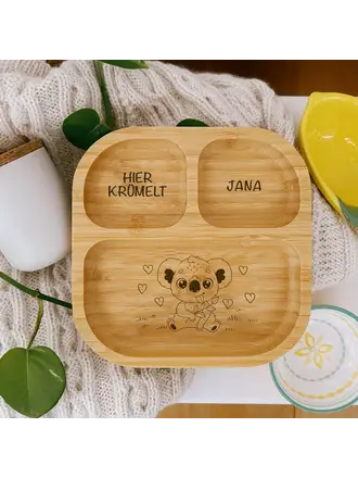 Babyteller mit Saugnapf - Koala Babyteller mit Saugnapf - Koala