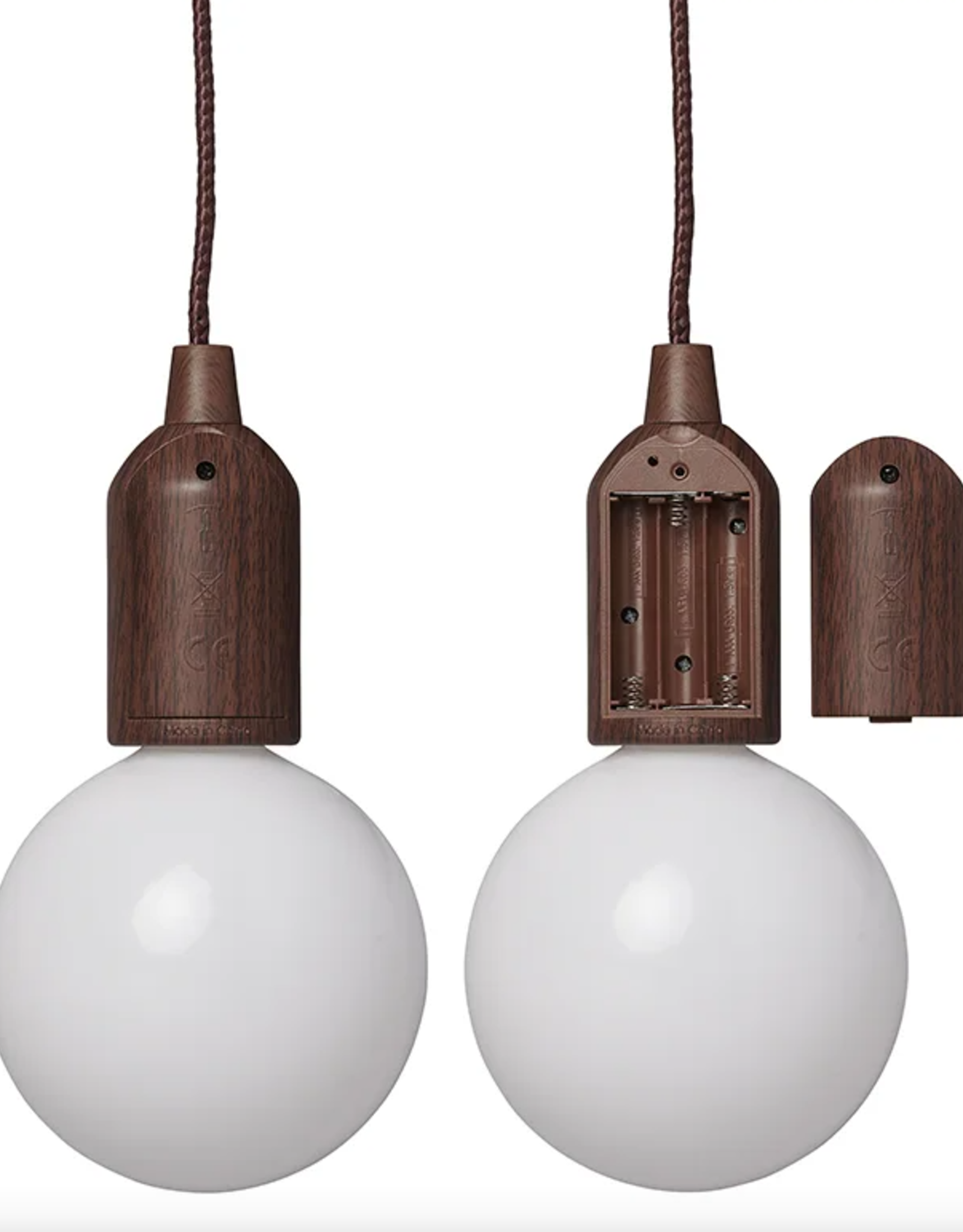 Pro-Plus ProPlus Retro lamp xl wood motif