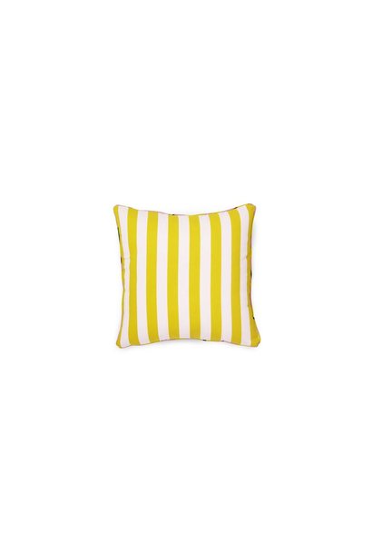 Posh cushion - Keep it simple - Pale rose / Lemon curry