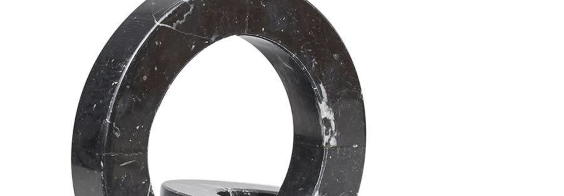 Marble circles - Black Marble