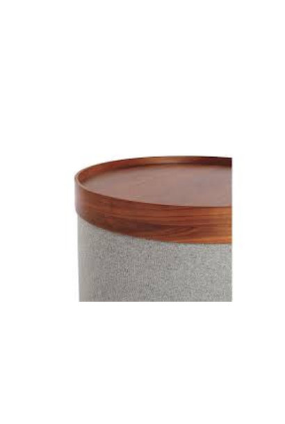 Drum Tray small Walnut