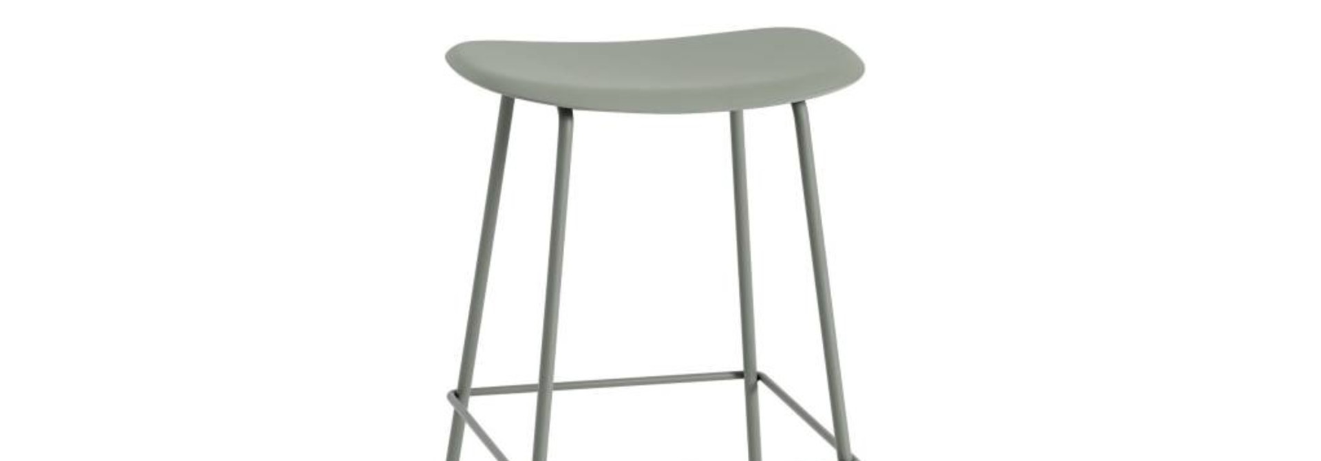 Fiber Counter Stool - Tube Base