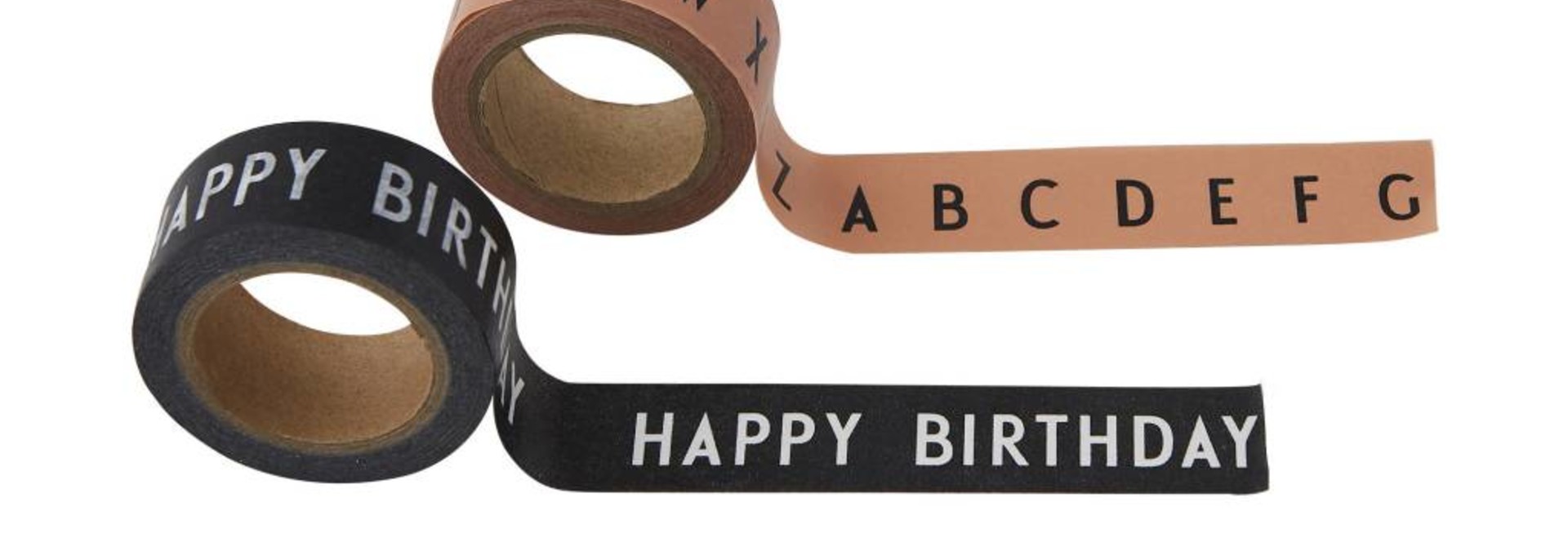 Say it with tape ABC - Nude / Happy Birthday