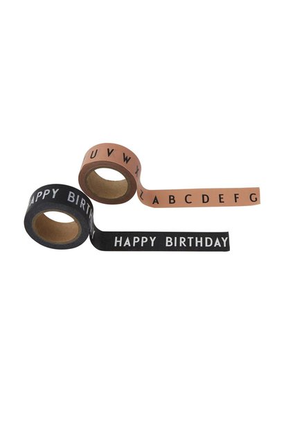 Say it with tape ABC - Nude / Happy Birthday