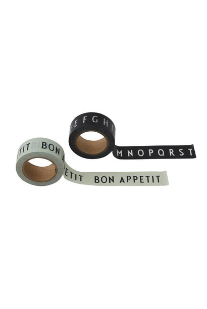 Say it with tape ABC - Mint / Bon Appetit