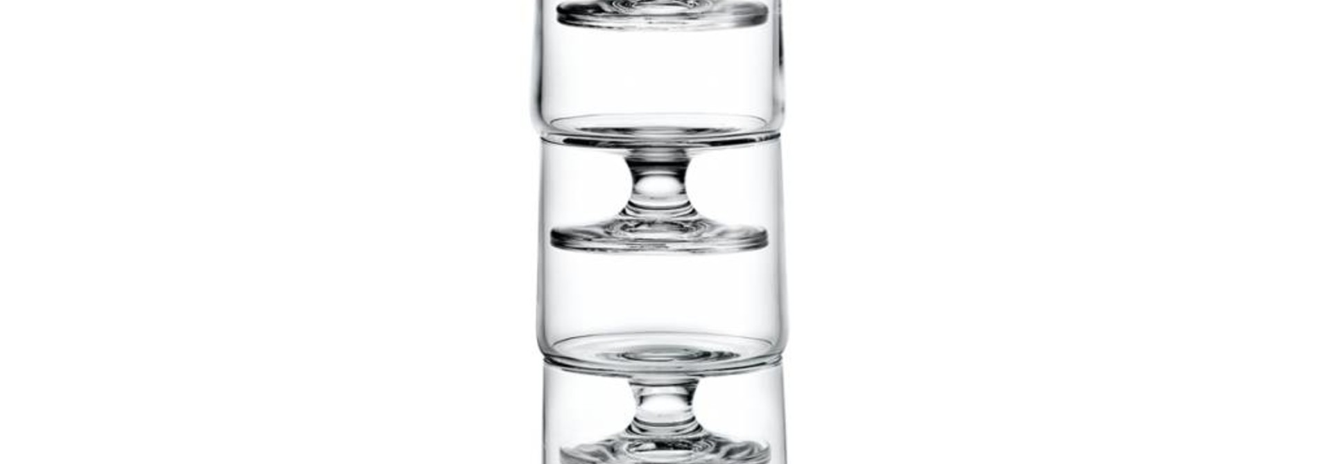 Stub Glas paarse buis - 21cl - set van 4