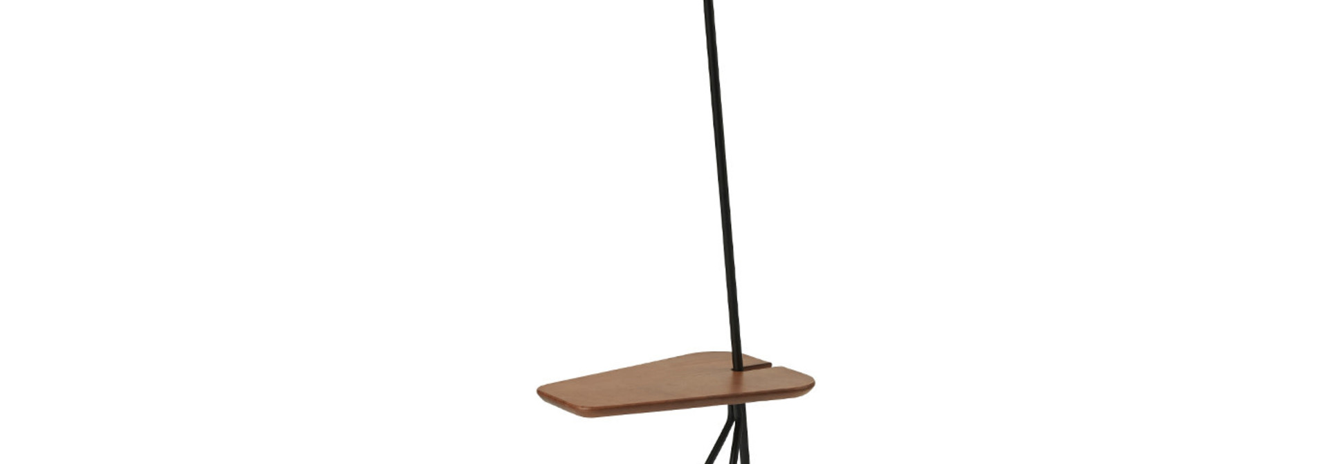 Cone Floor Lamp with table