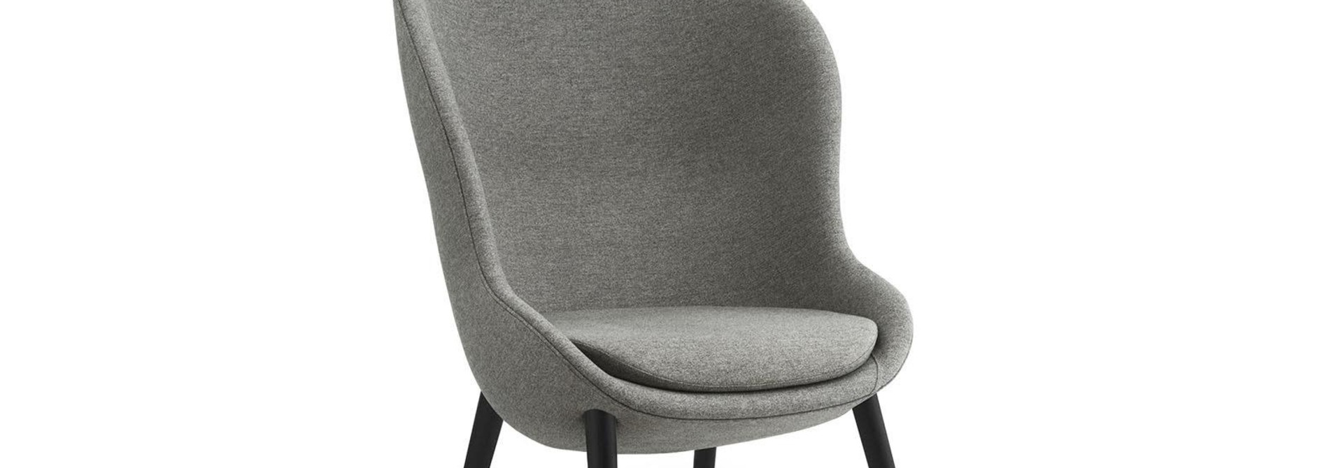 Hyg lounge chair high - oak