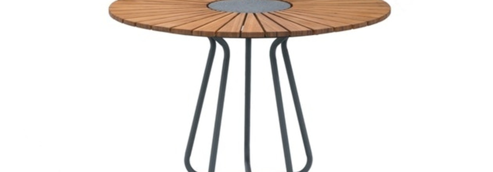 Circle Dining Table Bamboo