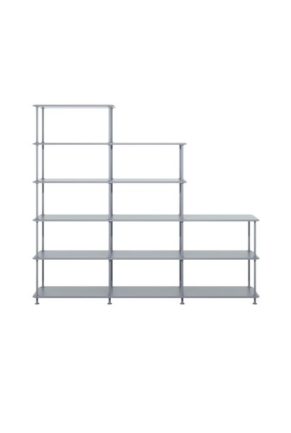 Free shelving system - Shelf with varying heights