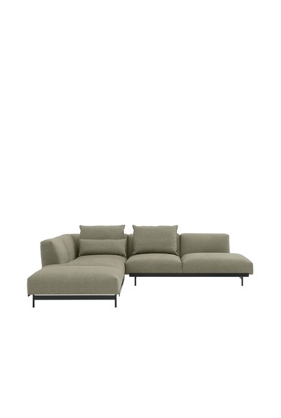 In Situ Modular Sofa - Corner module Configuration 5