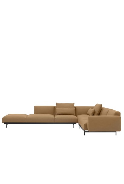 In Situ Modular Sofa - Corner module Configuration 6