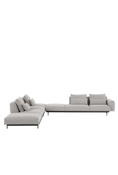 In Situ Modular Sofa - Corner module Configuration 9