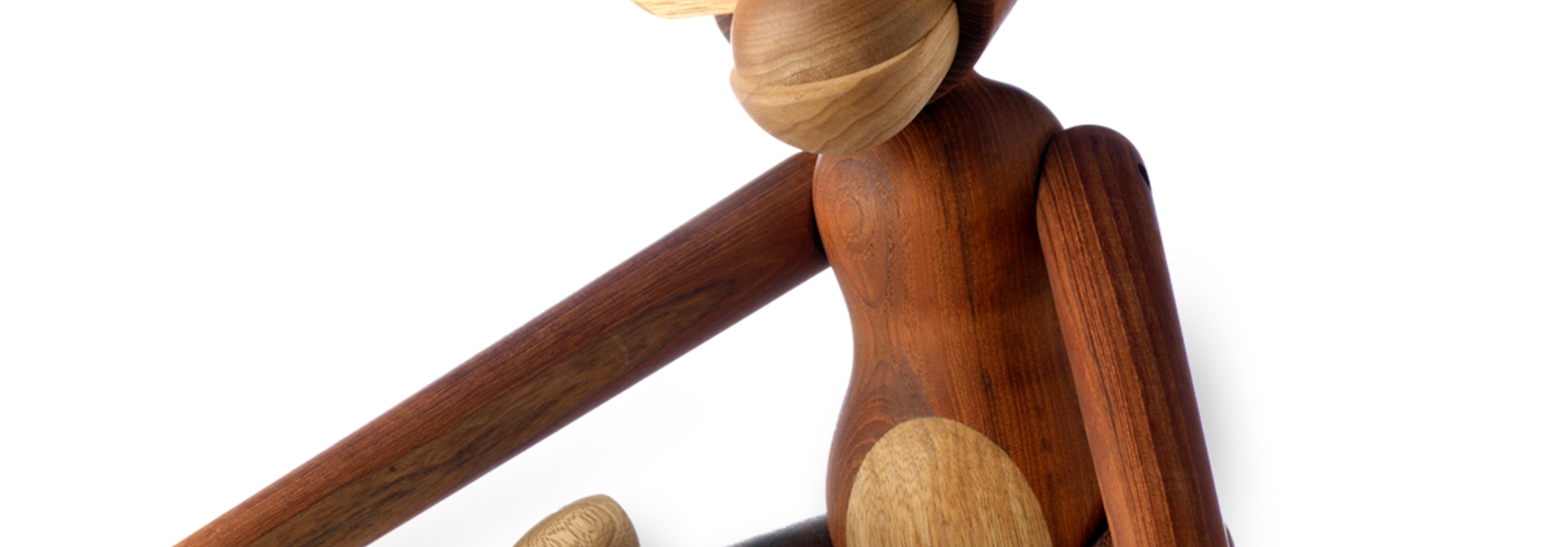 Monkey - Medium - 28cm Teak and limba