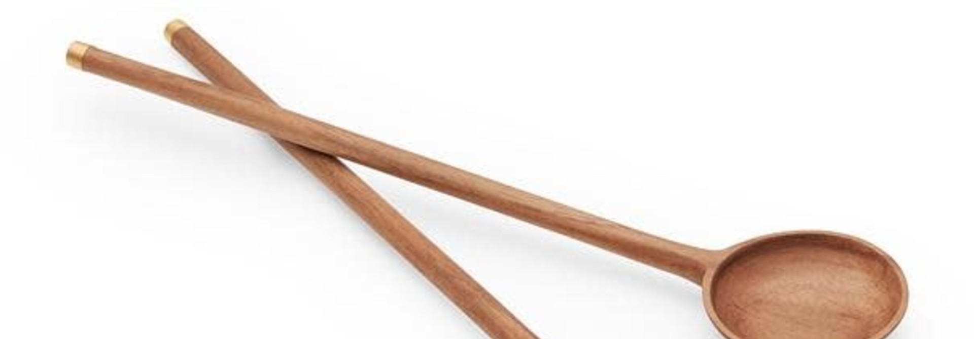 Edge Salad servers teak