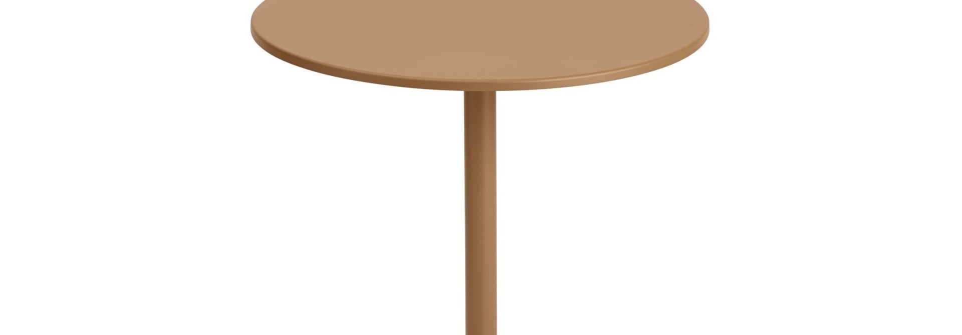 Linear Steel Cafe Table Round