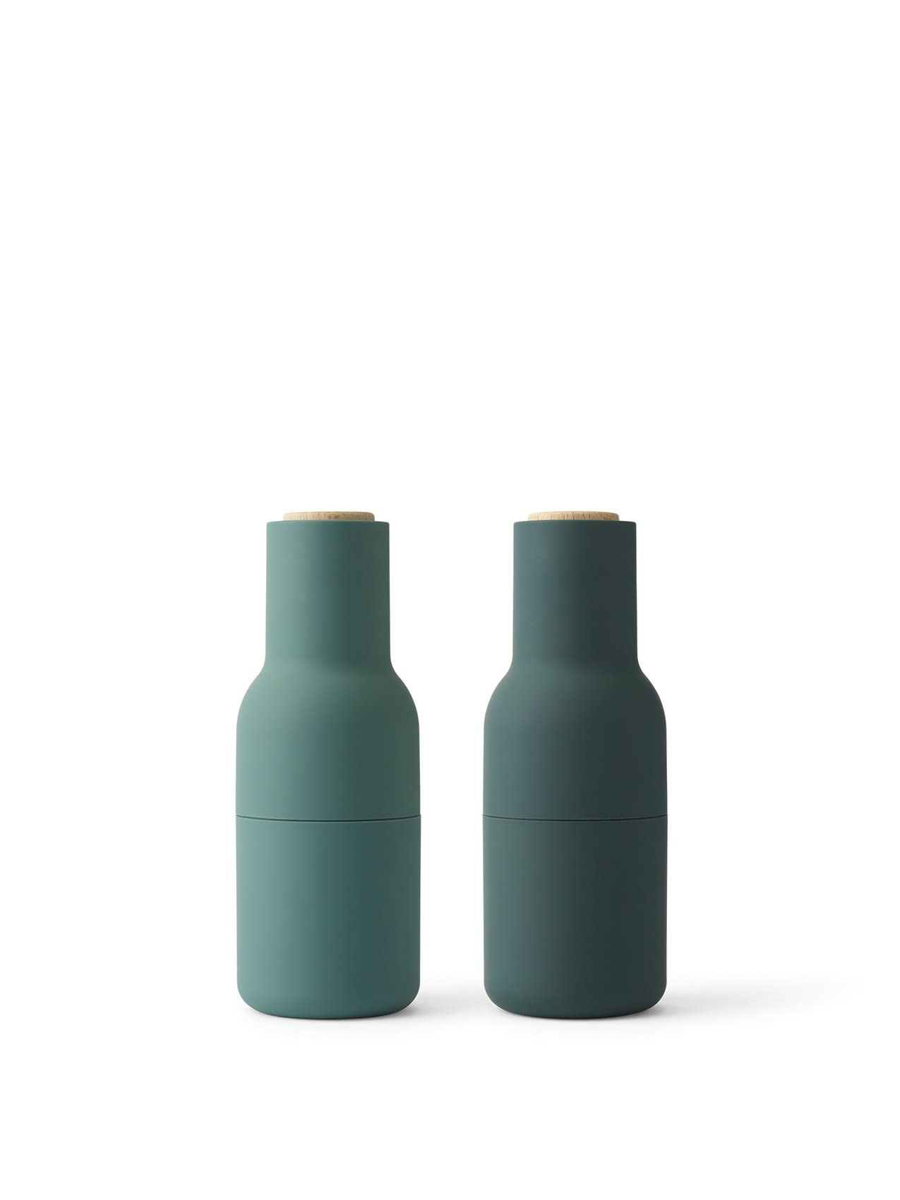 Bottle Grinders, Small, Set of 2 by Audo Copenhagen, Carbon