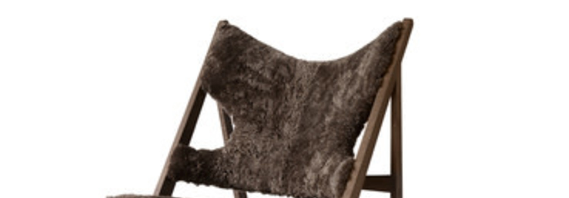 Knitting Lounge chair - Sheepskin