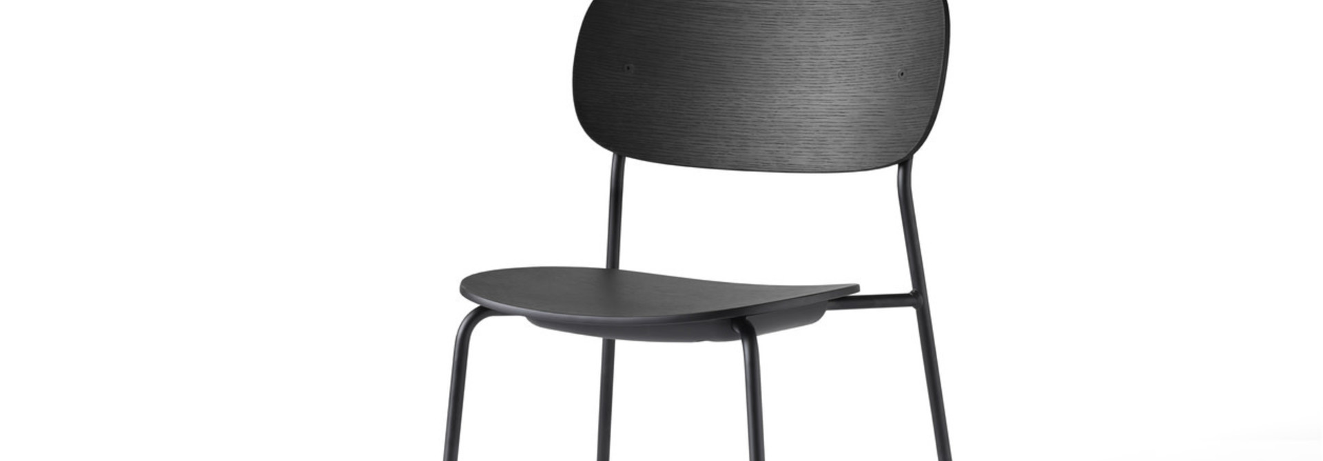 Co Dining Chair - Black powder coated steel