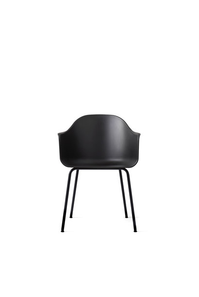 Harbour Dining chair - Steel base Black