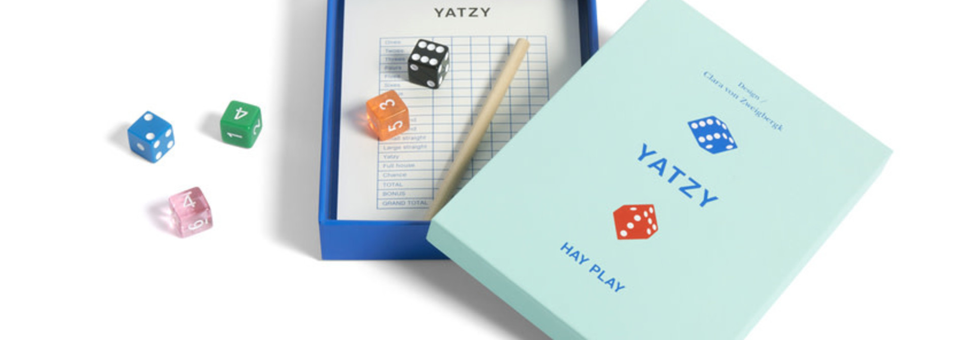 Play Yatzy English Blue