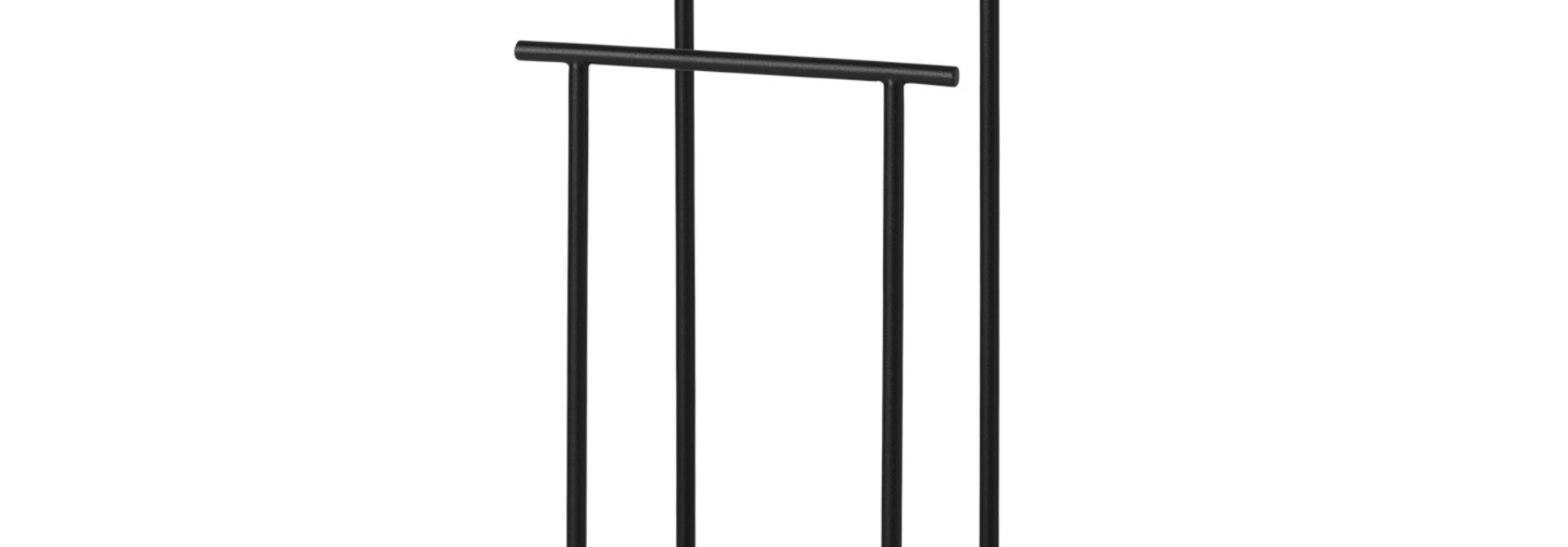 Ferm LIVING Dora Toilet Paper Stand Black