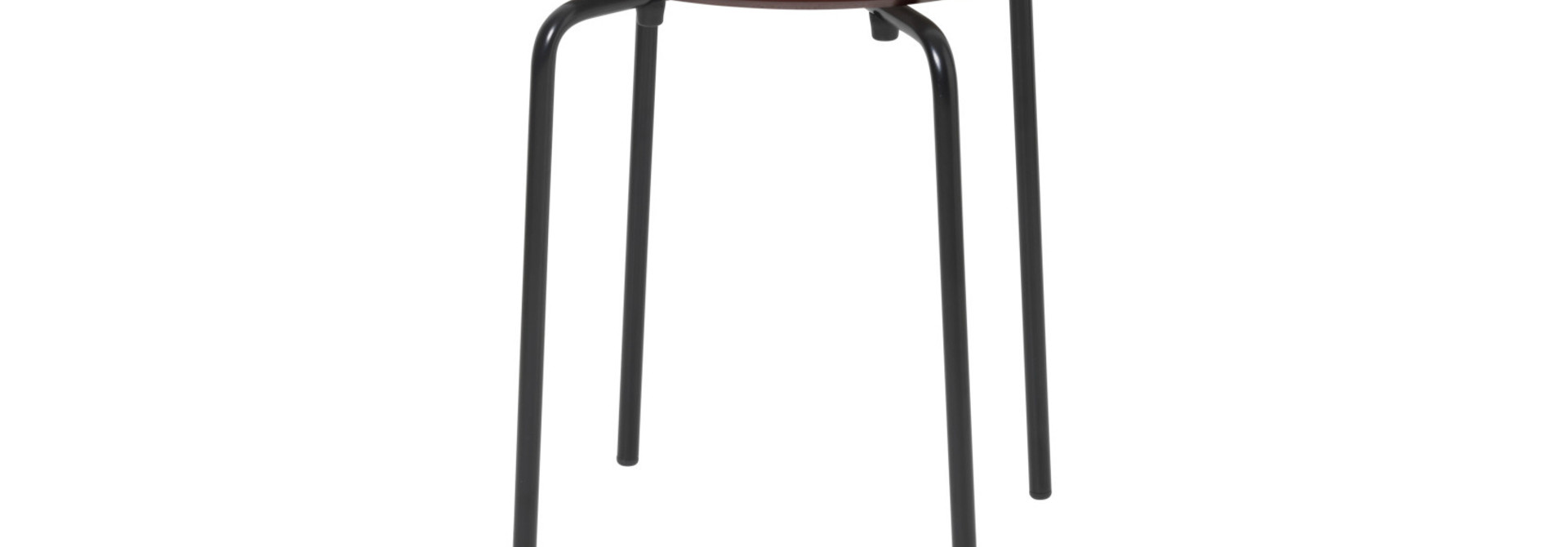 Herman Stool Black Frame