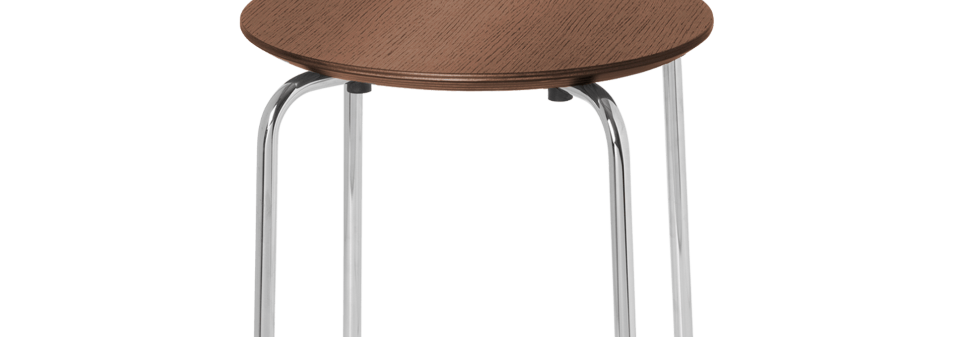 Herman Stool Chrome Base