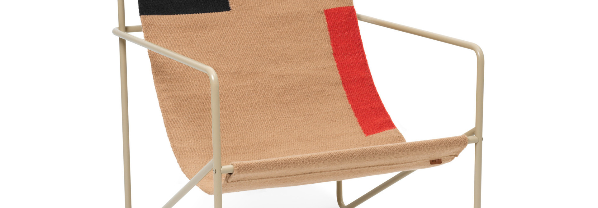 Desert Lounge Chair - Cashmere/Block