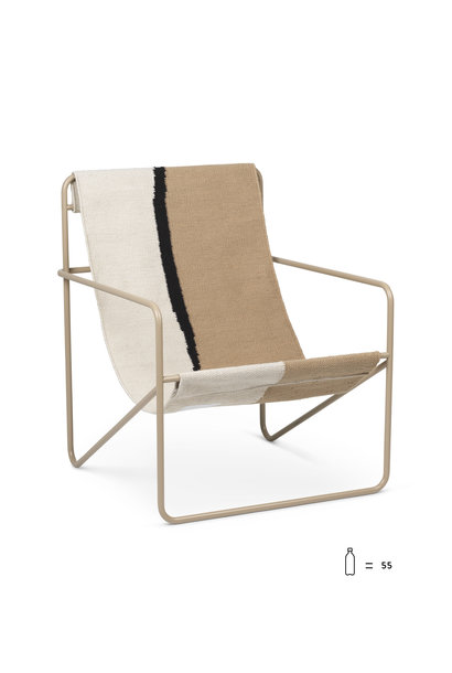 Desert Lounge Chair - Cashmere/Soil