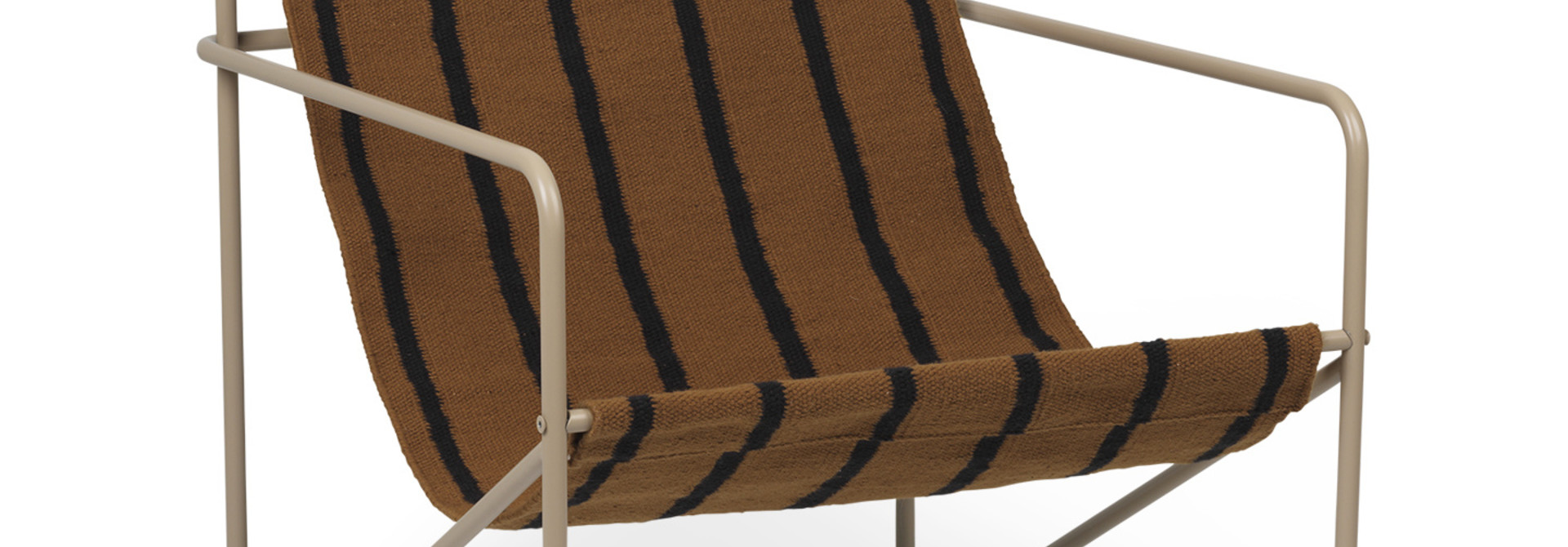Desert Lounge Chair - Cashmere/Stripe