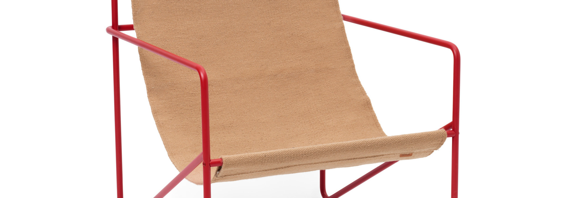 Desert Lounge Chair - Poppy Red/Sand